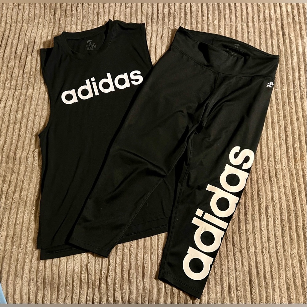 Adidas Tank Top & Leggings Bundle